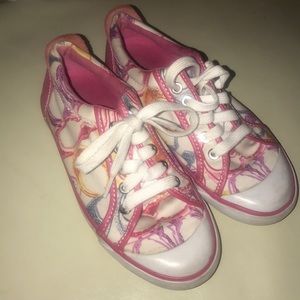 Size 5 1/2 Multicolored Coach Signature Shoe
